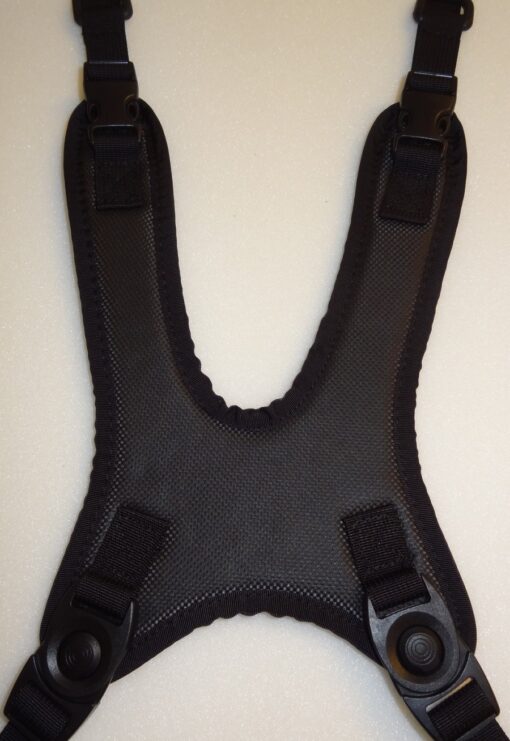 Brust-Schulter-Gurt mit Leibchen, Carbon-Optik, , SSBG520