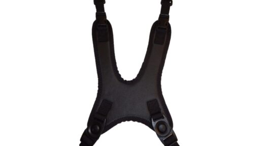 Brust-Schulter-Gurt mit Leibchen, Carbon-Optik, , SSBG520