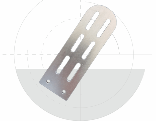 i-Pad, Adapterblech, Abschwenkmechanismus, Pelotte, Aluminium, , SSPE1704X