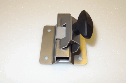 Universalhalter mit Flächenklemmung, gekröpft, Edelstahl, , SSUH01-FK-GK
