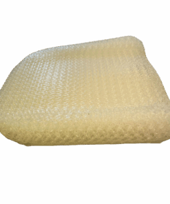 Ein 3D-gedrucktes Sitzkissen aus einem gummiähnlichen Material