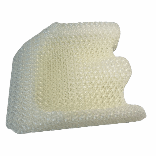 Ein 3D-gedrucktes Sitzschalenpolster aus einem gummiähnlichen Material - Sitzteil