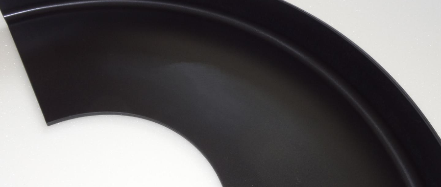 Rondensegment, 120° von 24"-Ronde, Polypropylen mit 15% Talkum,