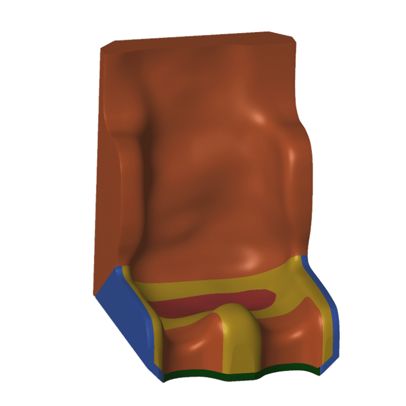 3D-gedrucktes Sitzpolster, Multi-Härte – Bild 6