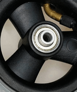 Rad, 150x30, Kunststofffelge, 3 Speichen, schwarz, Luftbereifung, , K-PNS