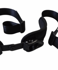 Ein Oberschenkel-Gurt mit Ratschen-Schnallen; in extra verstärkter Ausführung