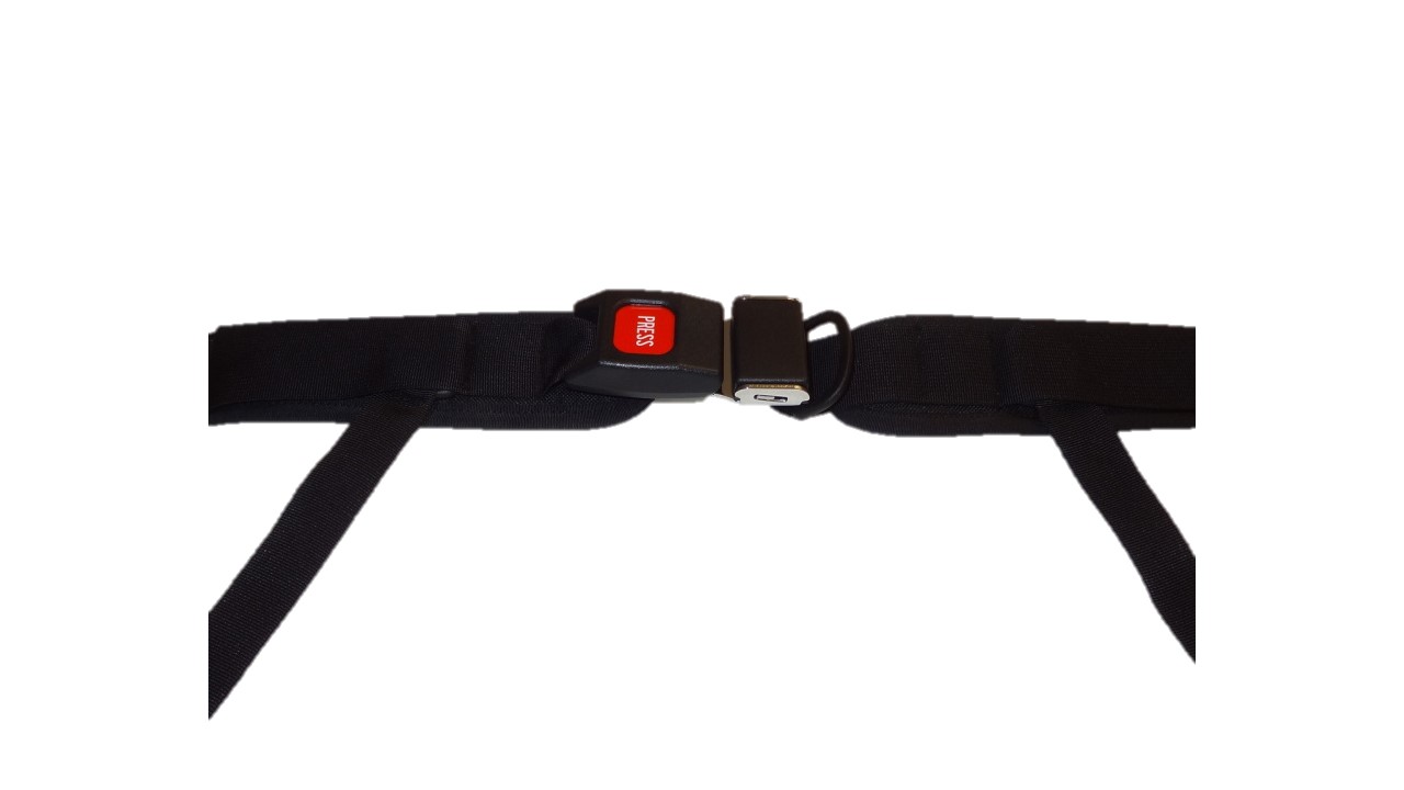 4-Punkt-Beckengurt, Metallschloss, , SSBG541