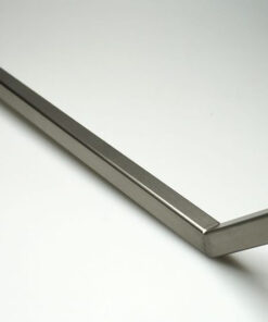 Kopfstützenhalter, gekröpft, Edelstahl, , SSKS16-K