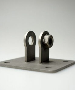 Gelenkplatte, Typ I, Edelstahl, glasperlengestrahlt, , SSKS1701X