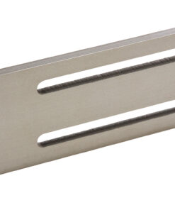 Grundplatte, CNC-bearbeitet, Abschwenkmechanismus, Typ I/II , Edelstahl, glasperlengestrahlt