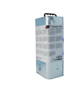 Eine Kanne mit Profi Sprühkleber, die Kanne hat ein Gewicht von 5 Kg