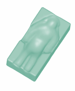 Ein gefrästes Liegeschalenpolster