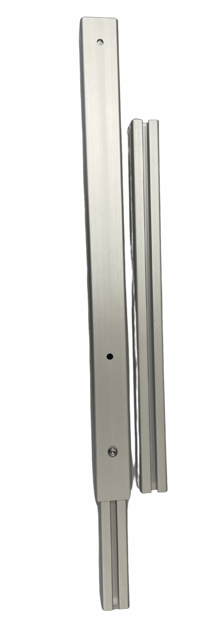 Ein verstellbares Tischbein mit separatem Input