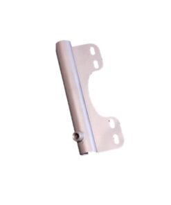 Eine Rohraufnahmen aus Edelstahl für eine Armlehne für einen Therapietisch-Halter