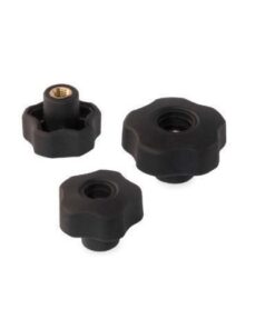 Soft Touch Sterngriffmutter mit Durchgangsgewinde, Typ 38-14, , BK38.0014.