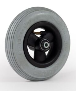 Rad, 150x30, Kunststofffelge, 3 Speichen, schwarz, Luftbereifung, , K-PNS