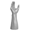 Eine positiv-Fräsung einer Hand mit Unterarm