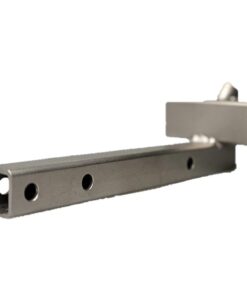 Fußbretthalter, kurz, links/rechts, Edelstahl, glasperlengestrahlt, , SSFS1812X