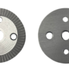 Rastscheiben-Satz, Aluminium, Vorder- und Rückseite