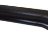 Armlehnenpolster, PU, gekröpft, schwarz -