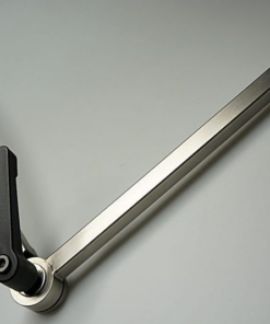 Kniewinkel, abwinkelbar, Konusgelenk I, Edelstahl, glasperlengestrahlt, , SSFS1604X
