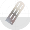 i-Pad, Adapterblech, Abschwenkmechanismus, Pelotte, Aluminium, , SSPE1704X