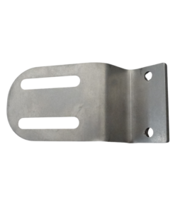 Ein Anbauwinkel, Abschwenkmechanismus, aus Edelstahl